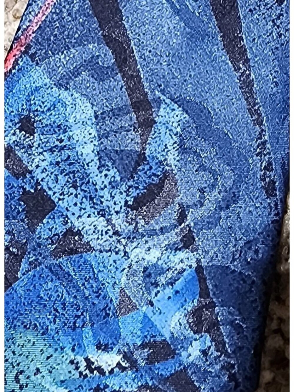 Vintage BOTANY 500 Abstract Polyester Tie